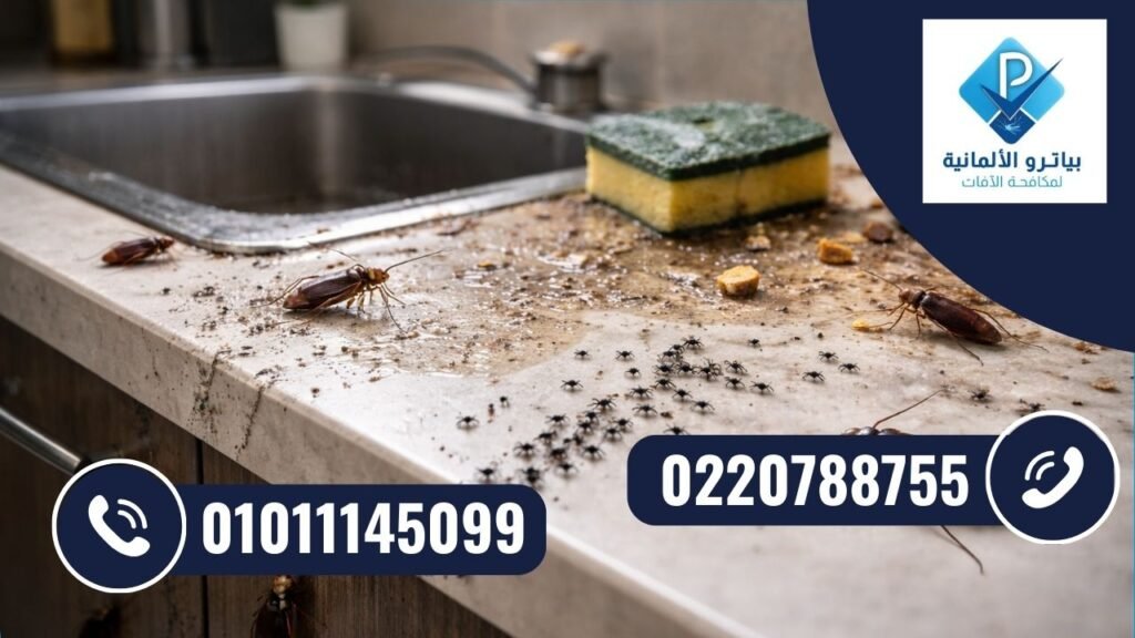 أسباب انتشار الحشرات في المنازل مثل الرطوبة وبقايا الطعام