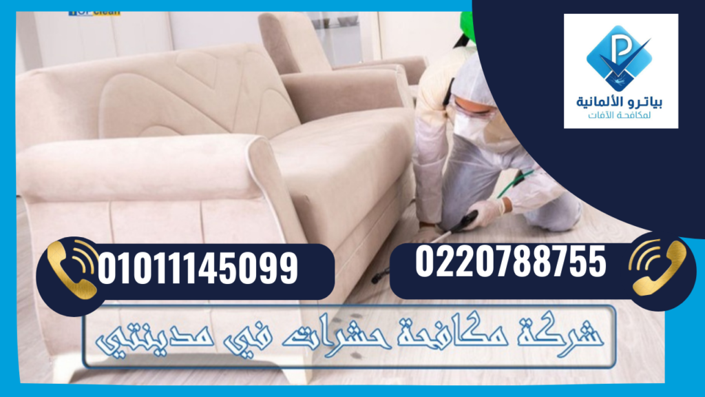 شركة مكافحة حشرات في مدينتي – إبادة حشرات بضمان